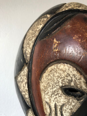 Vintage Punu Mask from Gabon