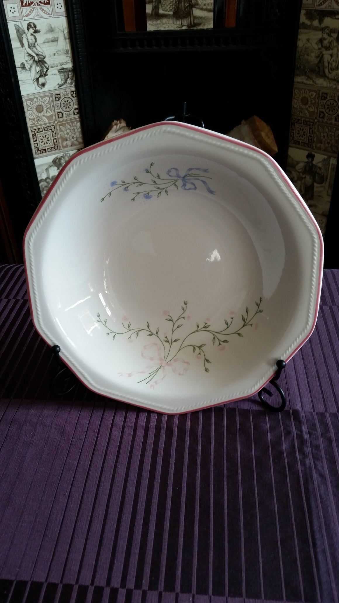 Churchill England Mille Fleurs the Chartwell Collection Bowl