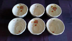 Set of 6 WATERFORD All Purpose Chamomile by WATERFORD CHINA Bowls