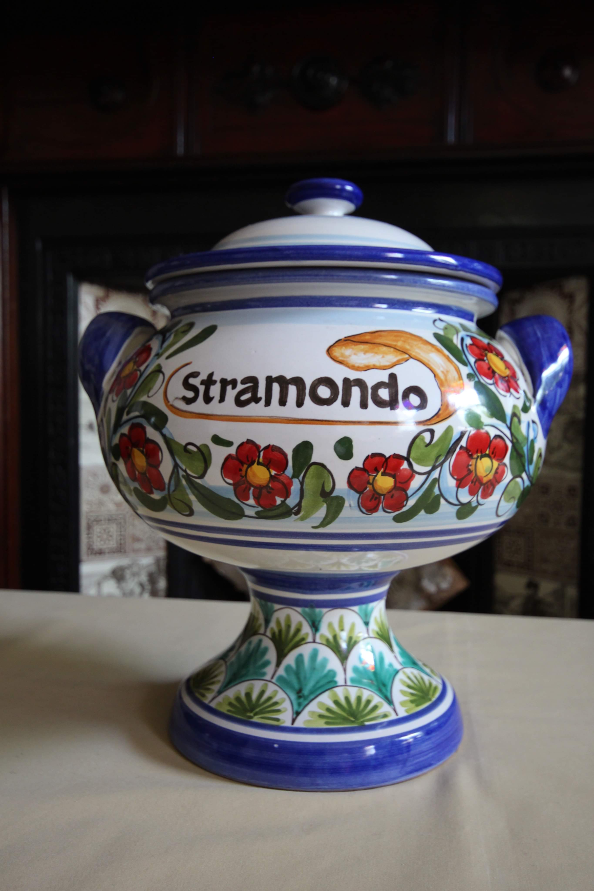 STRAMONDO Dish Soup Tureen - Italian Covered Dish Soup