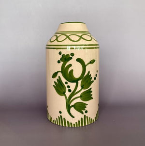GENIE IN A BOTTLE Nude & Forest Green Floral
