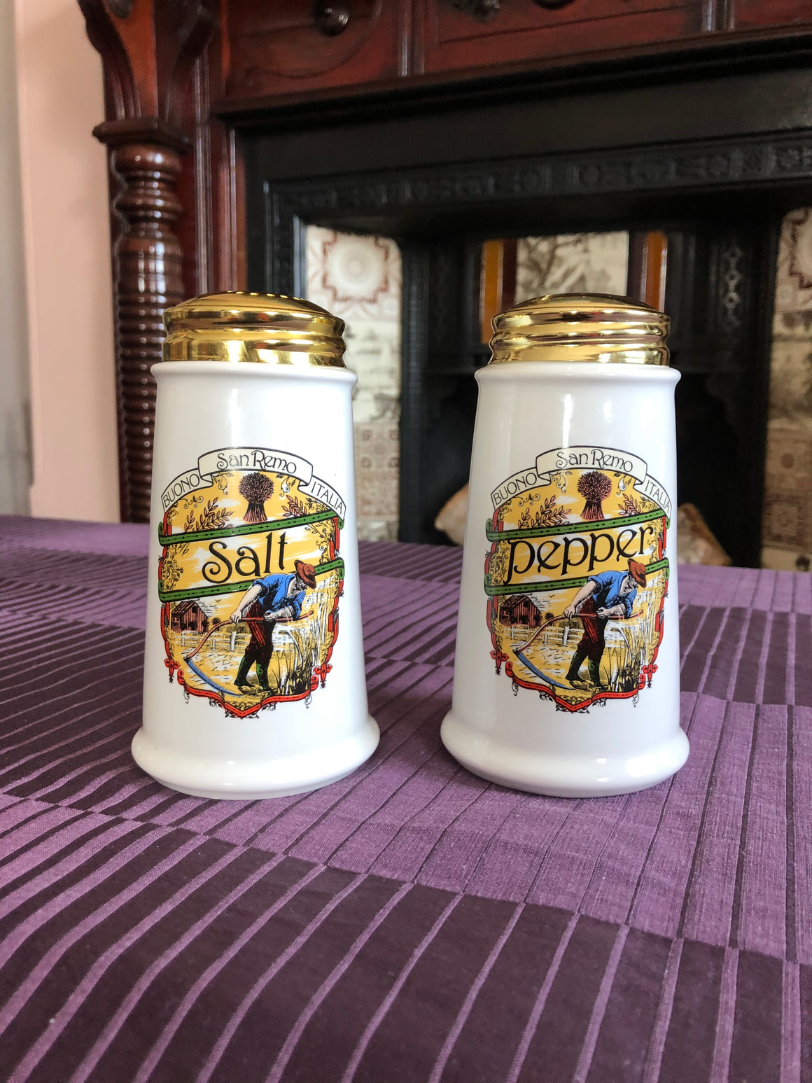 Vintage Salt and Pepper Shakers