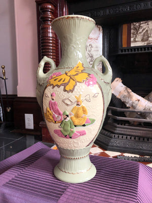 The Carlly 1979 Tall Asian Vase with Two Handles