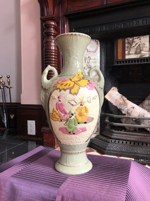 The Carlly 1979 Tall Asian Vase with Two Handles