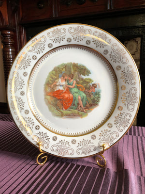 Decorative Plate with Greek Women