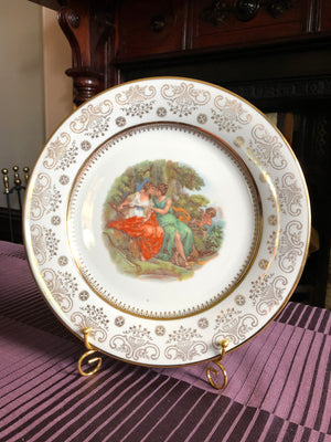 Decorative Plate with Greek Women