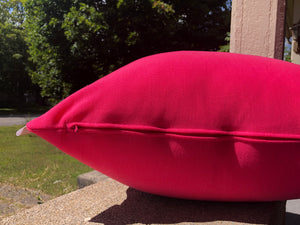 Cecilia - Bright Pink Pillow Cover - 20x20 - Maa-Kal Boutique Canada
