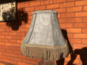 Blue Sky Solid Fabric Bell Lamp Shade
