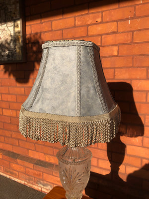 Blue Sky Solid Fabric Bell Lamp Shade