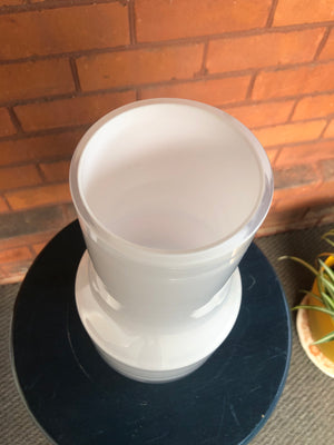 White Elongated Vase