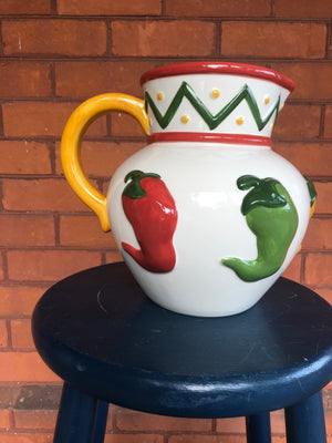 Italian Red Pepper Pitcher