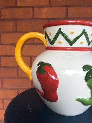 Italian Red Pepper Pitcher