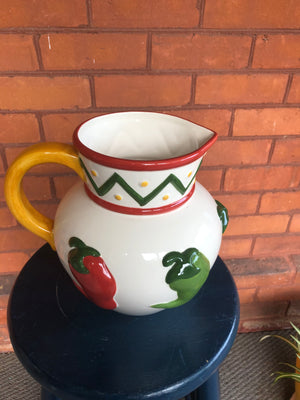 Italian Red Pepper Pitcher