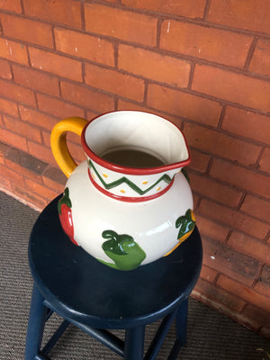 Italian Red Pepper Pitcher