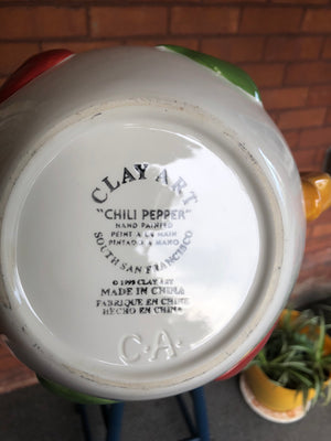 Italian Red Pepper Pitcher