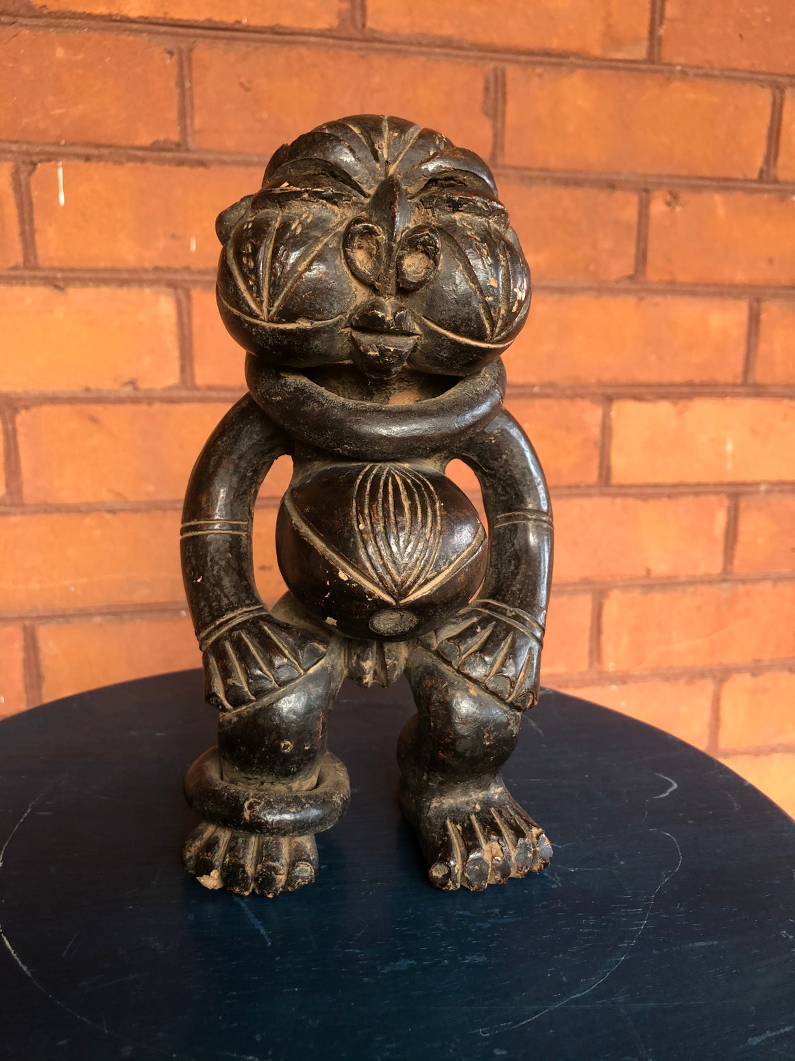 African Hand Carved Wooden Sculpture