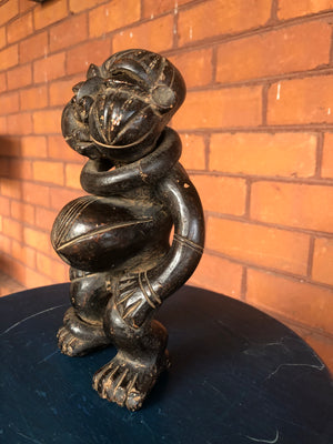 African Hand Carved Wooden Sculpture