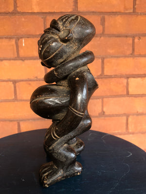 African Hand Carved Wooden Sculpture