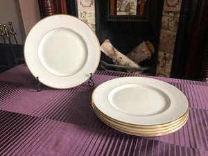 28 Pieces Vintage Bone China PEACOCK Set of Plates