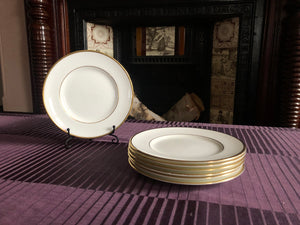 28 Pieces Vintage Bone China PEACOCK Set of Plates