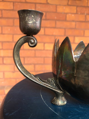 Vintage Candle Holder for 3 candles - 4 candles