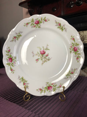Vintage Johann Haviland Moss Rose Berry Dinnerware with Gold Trims