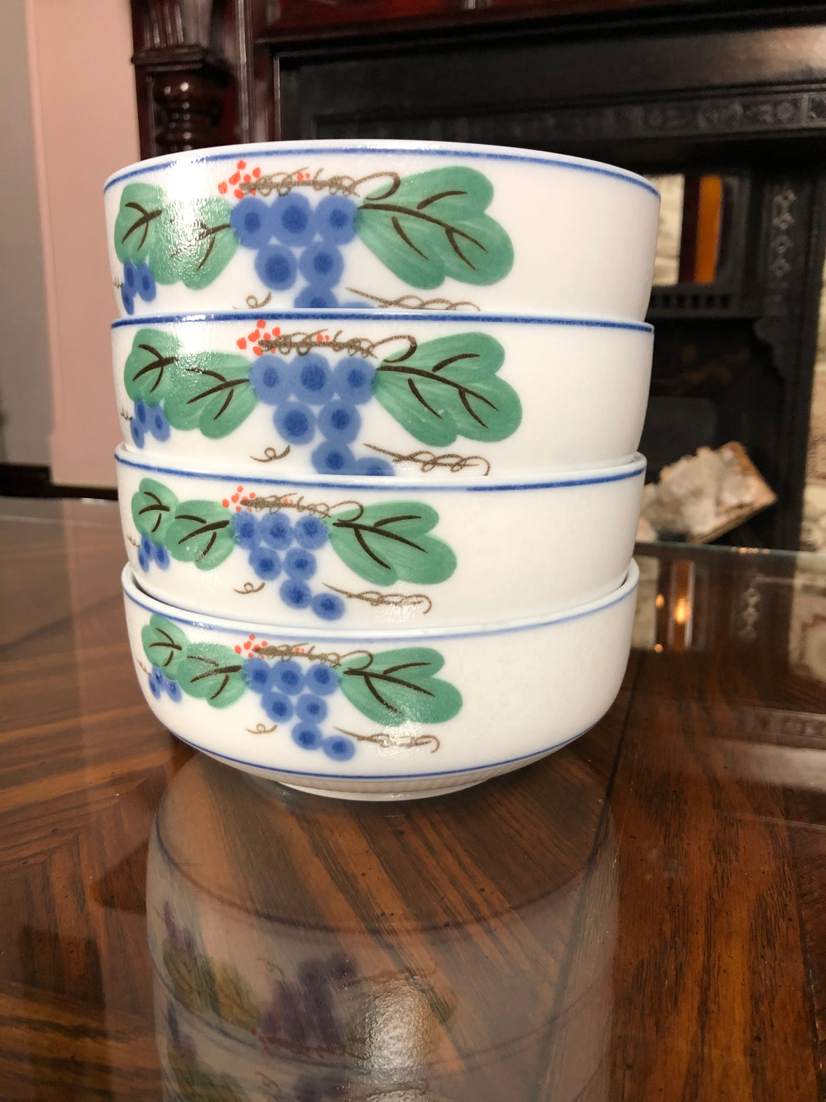 Set of 4 Bowls - Rice/Noodle Bowls