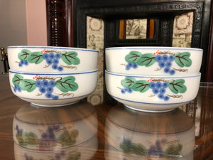 Set of 4 Bowls - Rice/Noodle Bowls