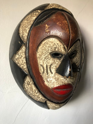 Vintage Punu Mask from Gabon