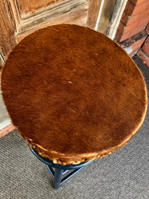 Vintage Cowhide African Drum