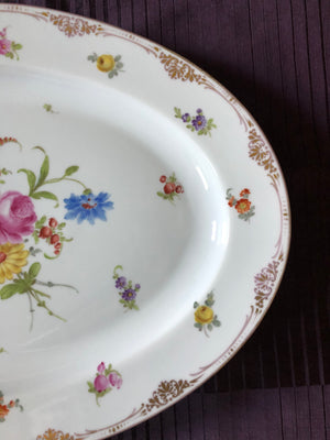 Dresden Porcelain Serving Platter