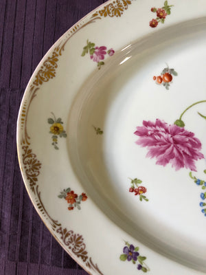 Dresden Porcelain Serving Platter