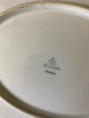 Dresden Porcelain Serving Platter