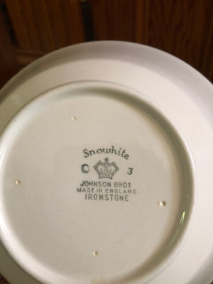 Vintage Set of Serving Platter and Bowl