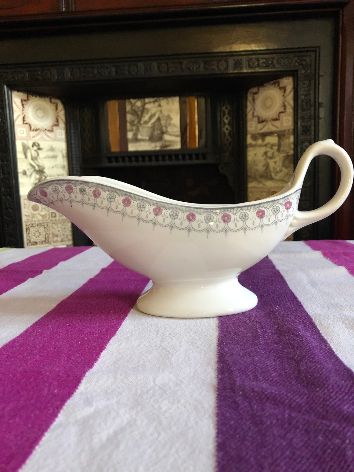 Vintage Gravy Boat - Duraline Grindley Gravy Boat