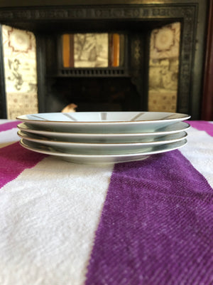 Vintage Set of 15 Plates - Humoresque Fine China by Noritake Plates