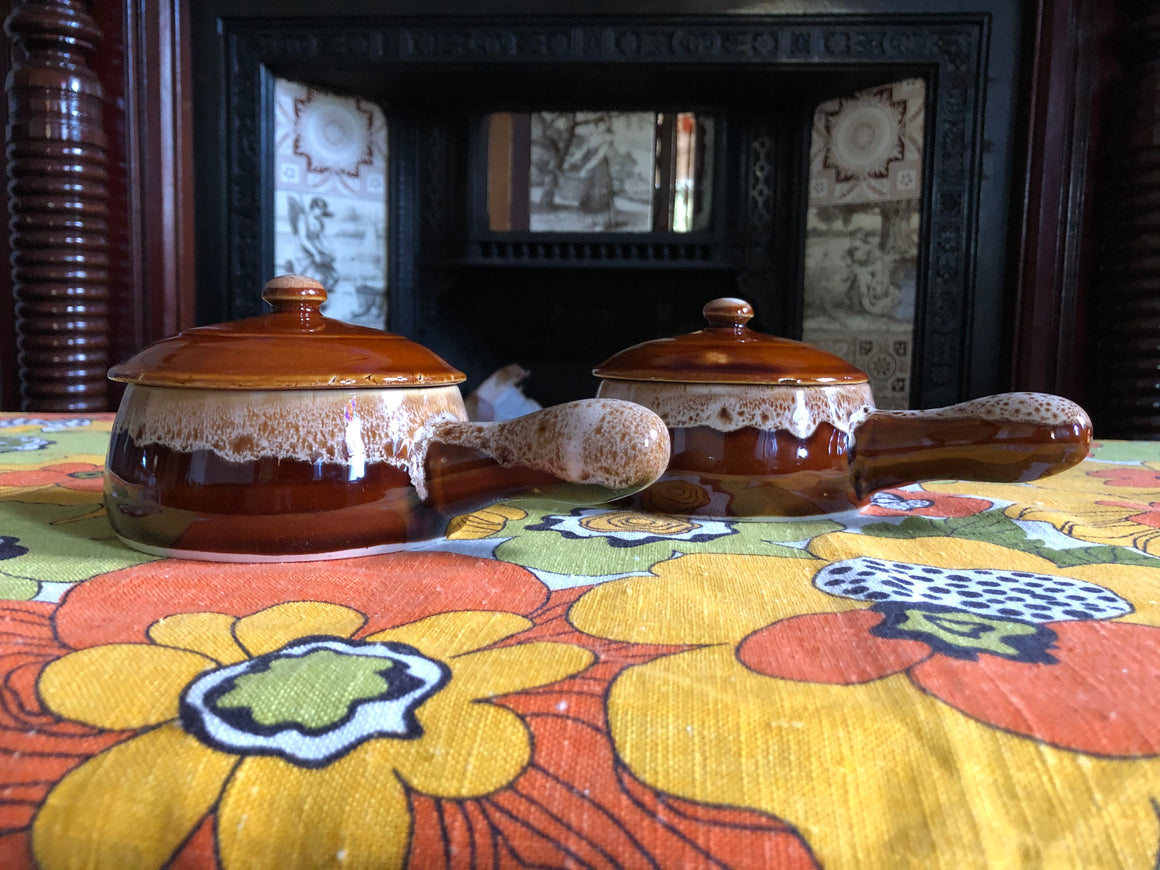 Set of 4 Ceramic French Onion Soup Bowls