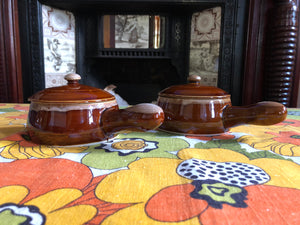 Set of 4 Ceramic French Onion Soup Bowls