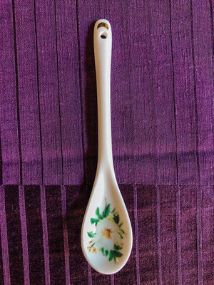 Adeline Porcellana - Italy Tea Cup, Saucer and Tea Spoon - Adeline Porcellana Fine Disegno Italiano