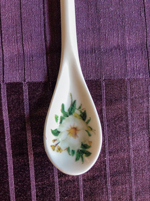 Adeline Porcellana - Italy Tea Cup, Saucer and Tea Spoon - Adeline Porcellana Fine Disegno Italiano