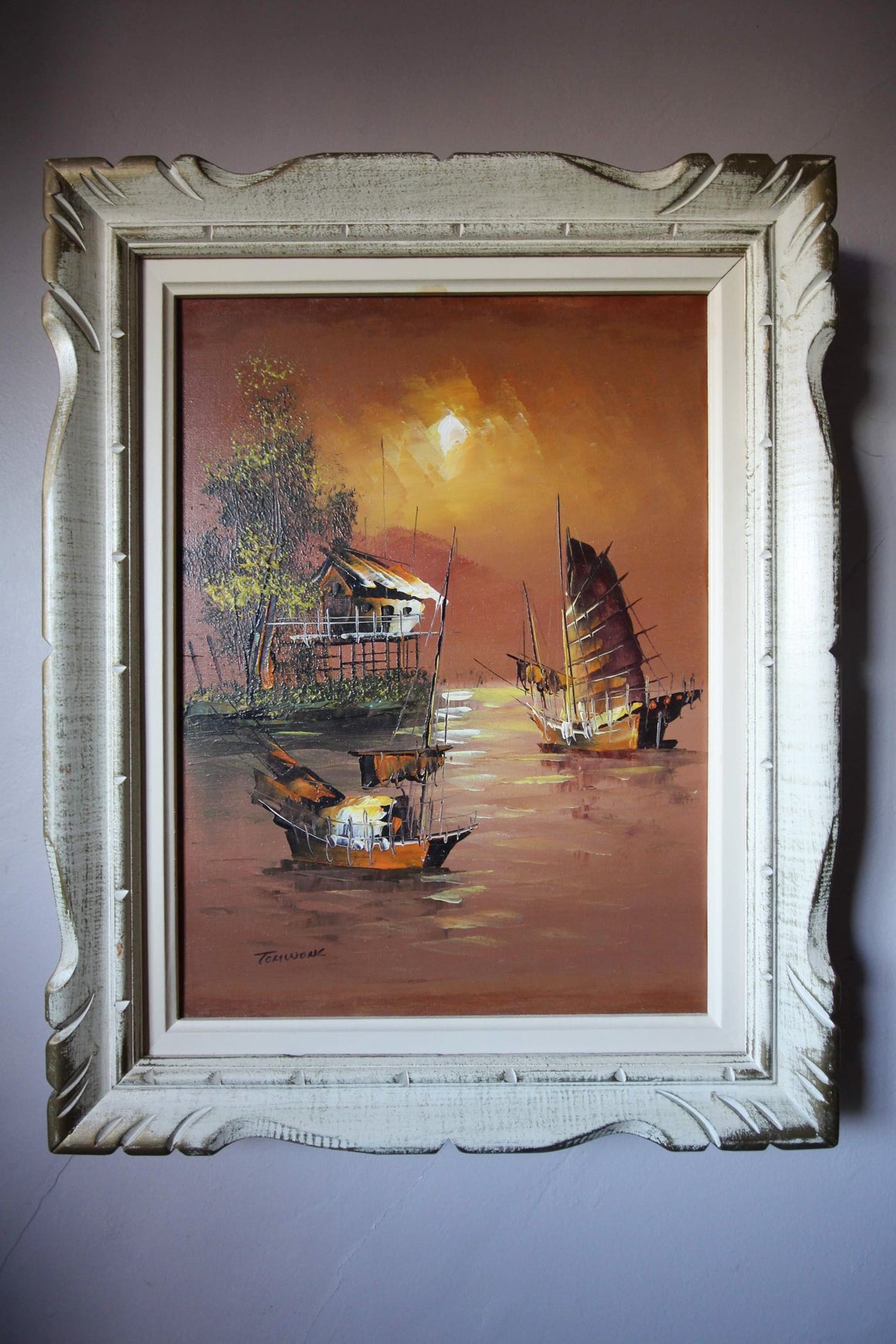 Painting by Tom Wong - Tom Wong Painting