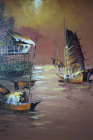 Painting by Tom Wong - Tom Wong Painting