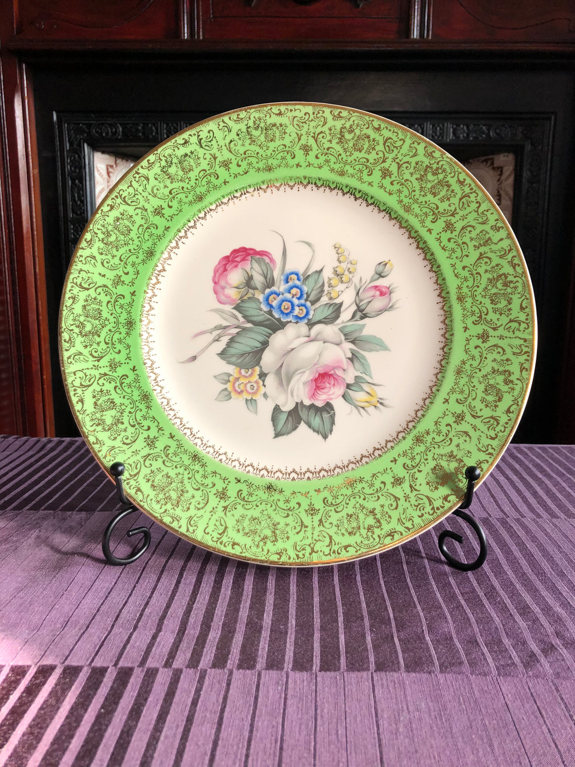 Vintage Decorative Imperial Dinner Plate