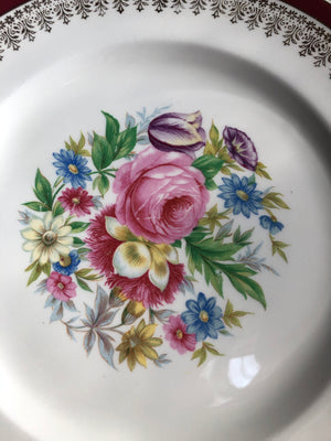 Decorative Solian Ware Simpsons Potters Ltd Cobridge England Plate