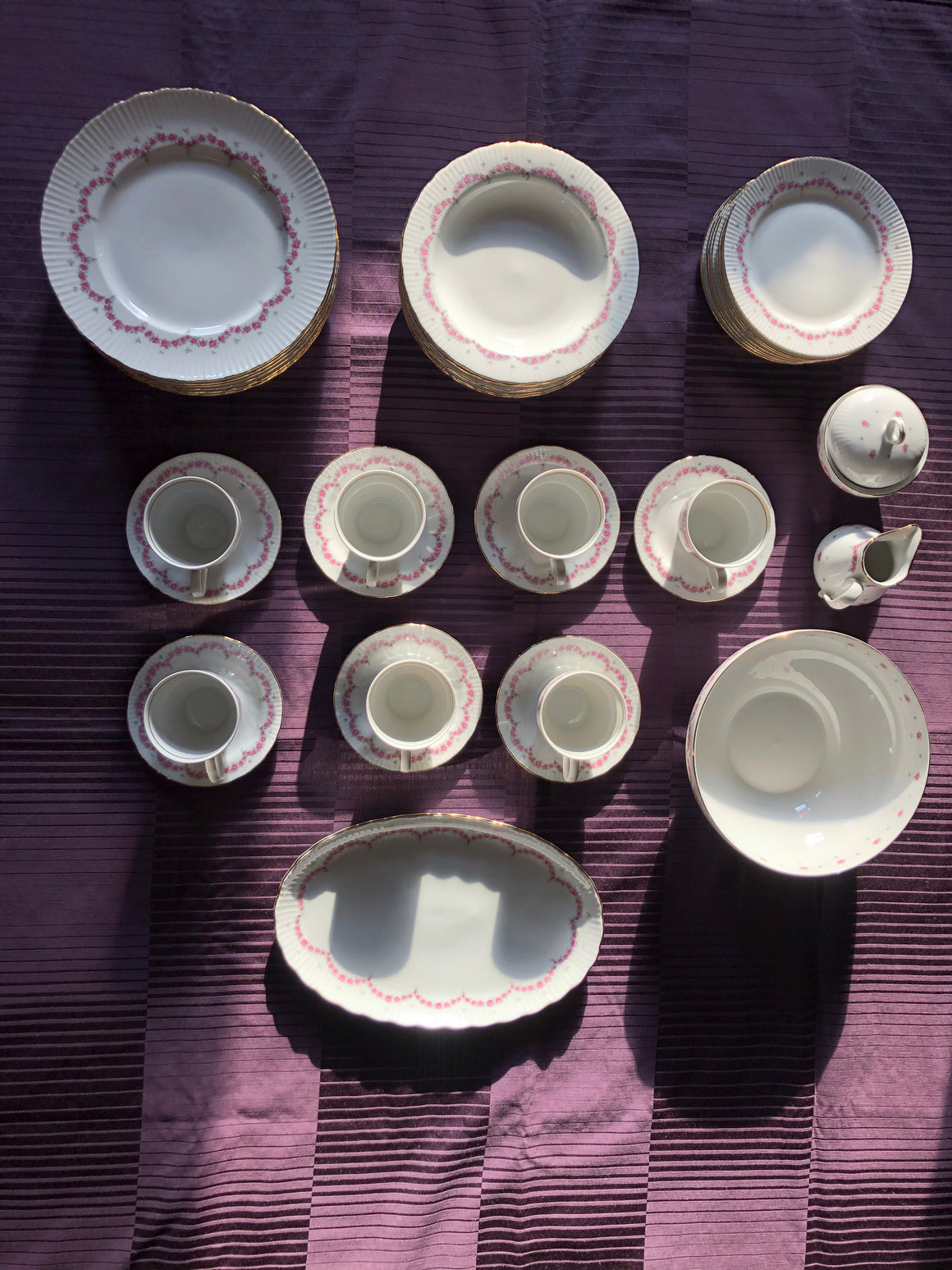 Sets of Vintage Plates - Graf Von Henneberg JLMENAU