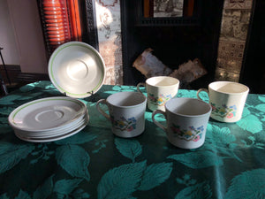 Vintage 20-Piece Dinnerware Royal Albert England Summer Solitude Set
