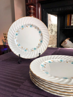 Set of 6 Vintage Plates - Royal Wessex Plates