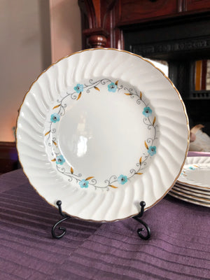 Set of 6 Vintage Plates - Royal Wessex Plates