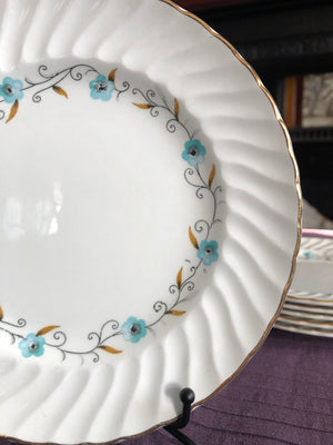 Set of 6 Vintage Plates - Royal Wessex Plates