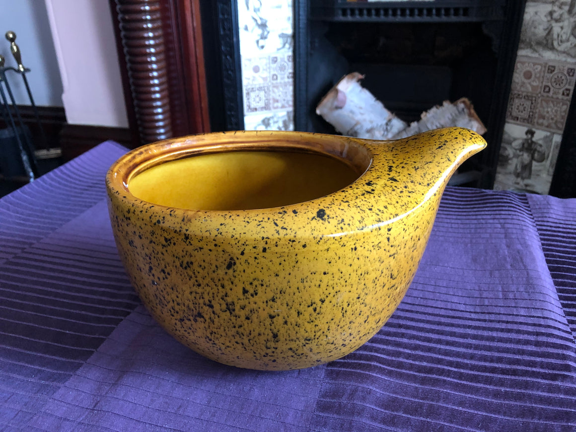 Mustard Yellow Italian Vase Planter